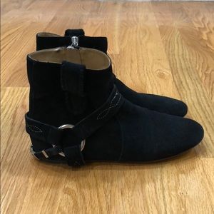 Isabel Marant Suede Harness Ralf Boots